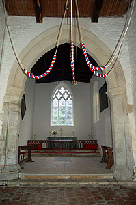 The chancel looking east from the crossing September 2011